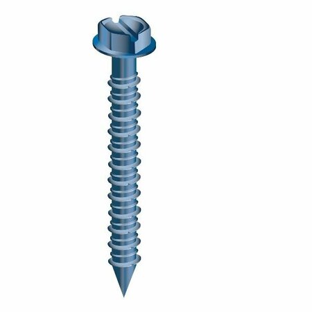 COBRA ANCHORS Scrw Cncrt Hex Hd 1/4x1-3/4in 681C